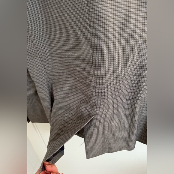 Club Monaco Gray Plaid Blazer - Picture 8 of 10